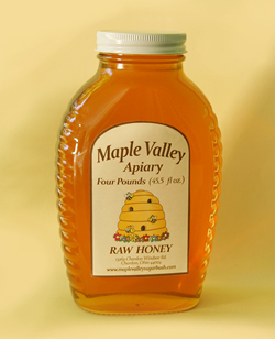 44.5 oz raw honey pic